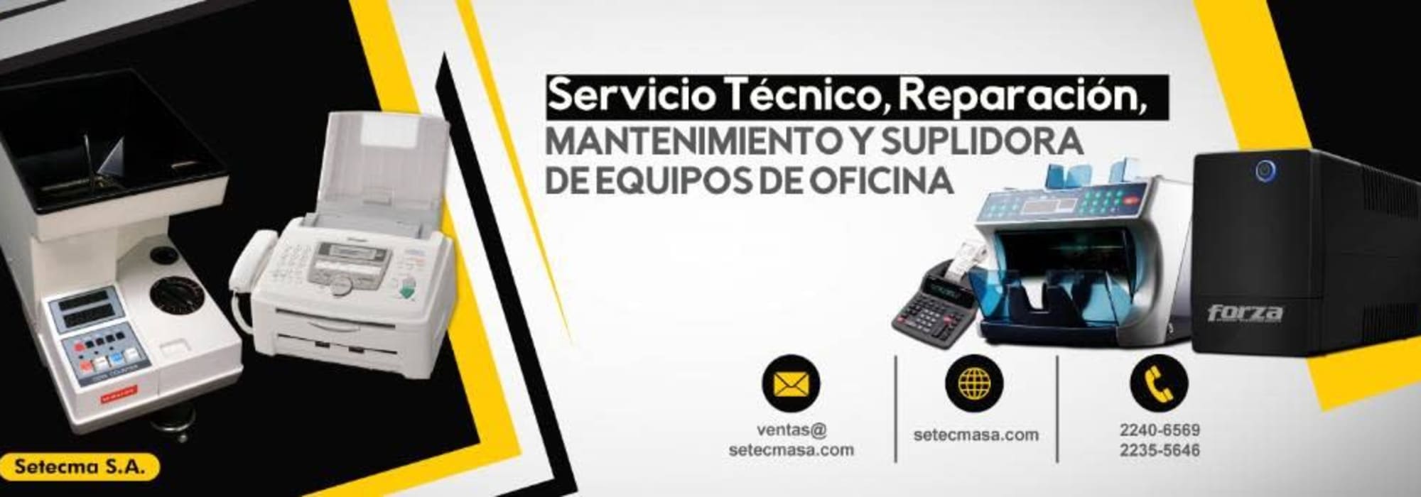 SERVICIO TECNICO Y SUPLIDORA  DE EQUIPOS DE OFICINA SETECMA  S.A