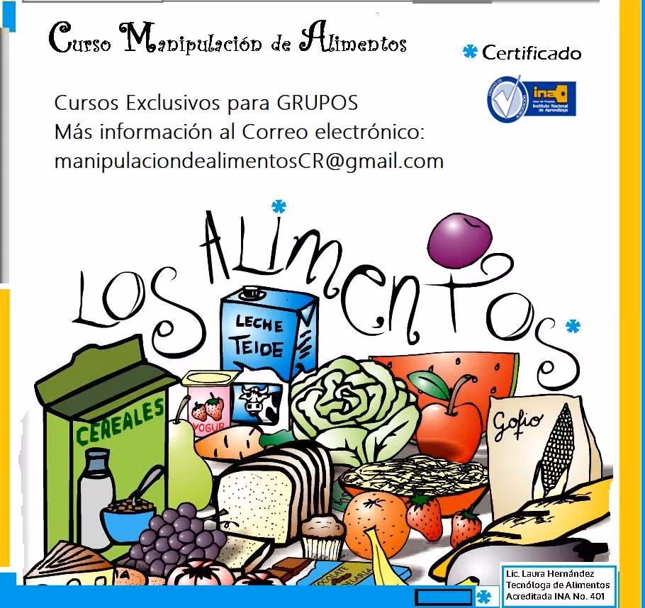 Cursos de Manipulación de Alimentos