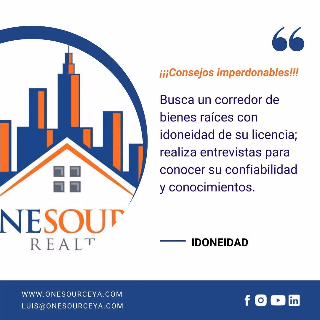 ONE SOURCE REALTY LIC PJ 1103