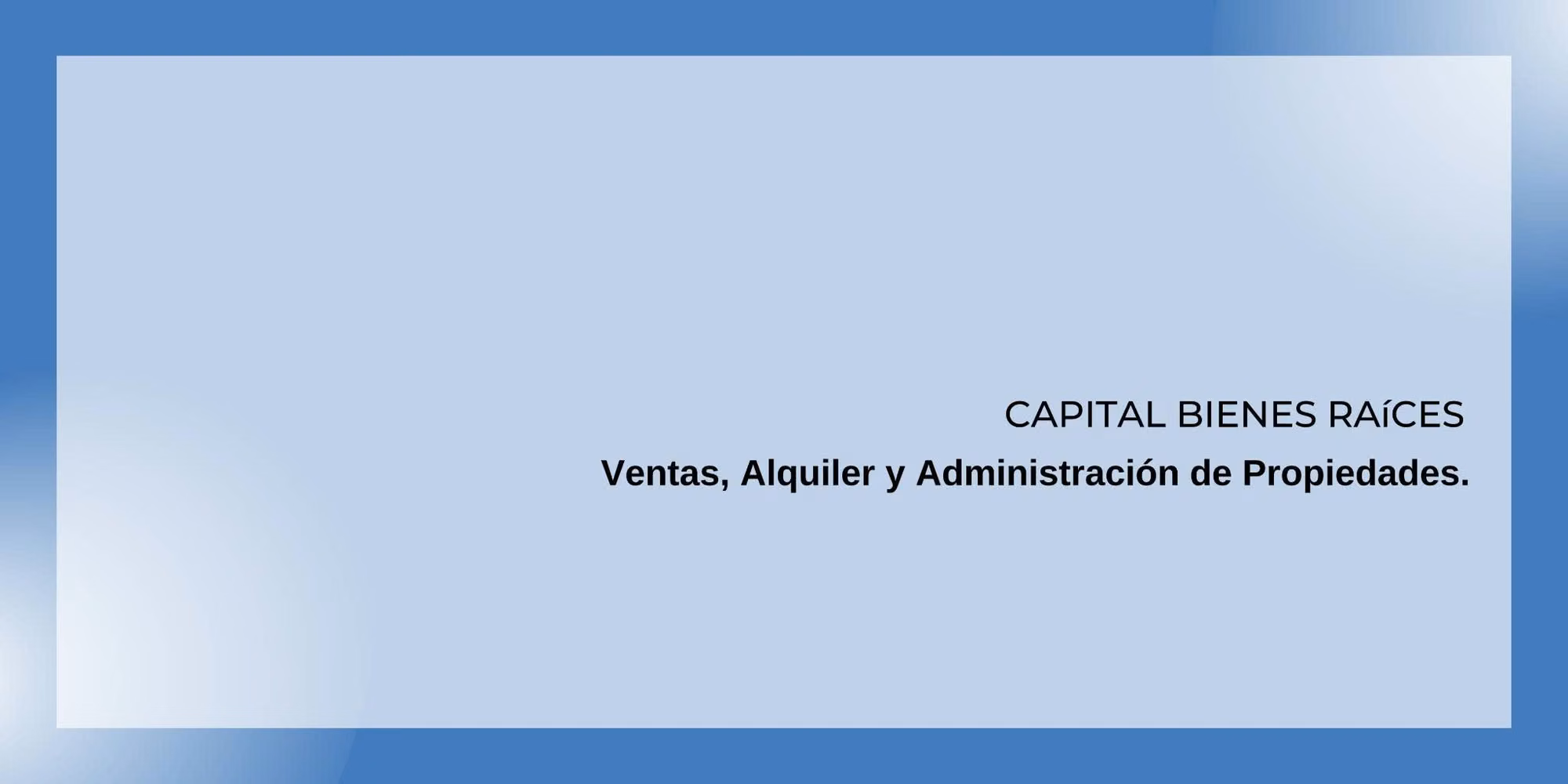 Capital Bienes RaÍces