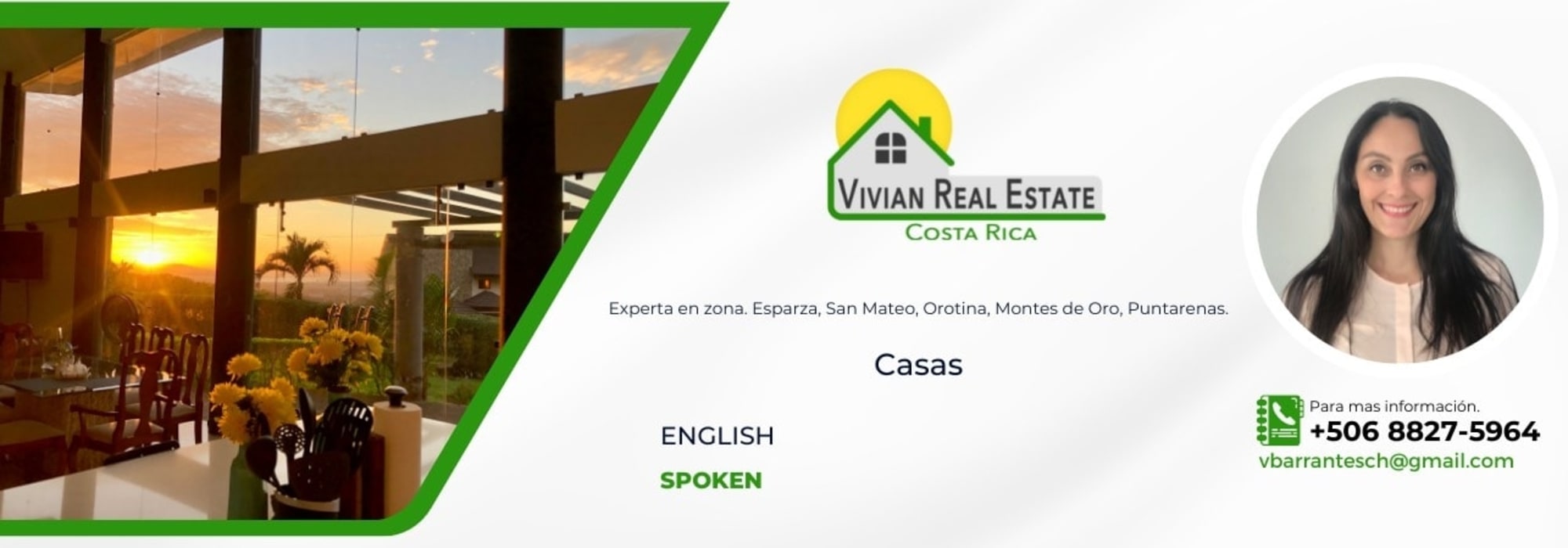 Vivian Real Estate Costa Rica (486488) en Costa Rica (página 1/2)
