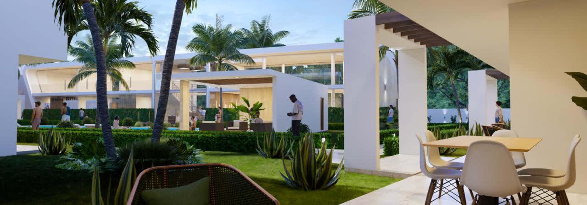 Apart Hotel style apartment project in Las Terrenas, Samaná