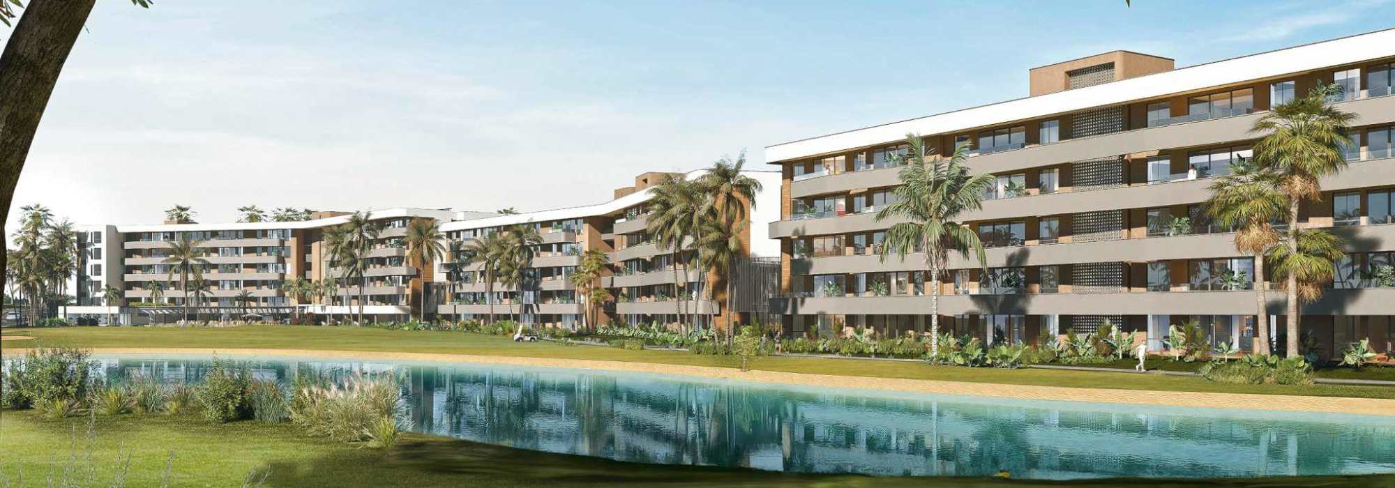 Apartments Furnished within Golf Course