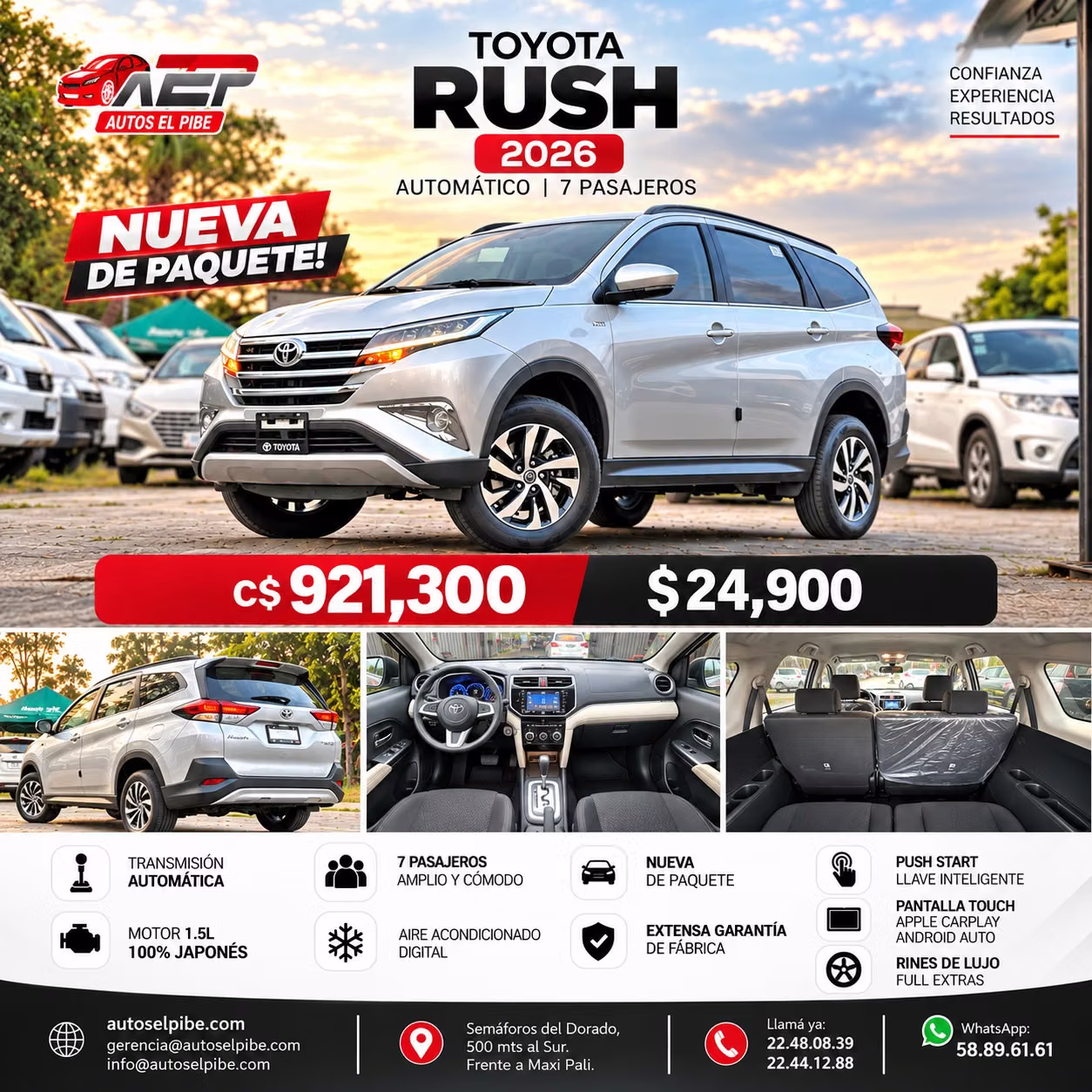 Toyota Rush from 