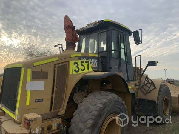 Cargador Caterplillar 950H, cilindro disponible