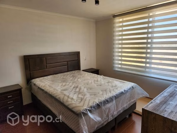 Arriendo departamento nuevo 100%equipado