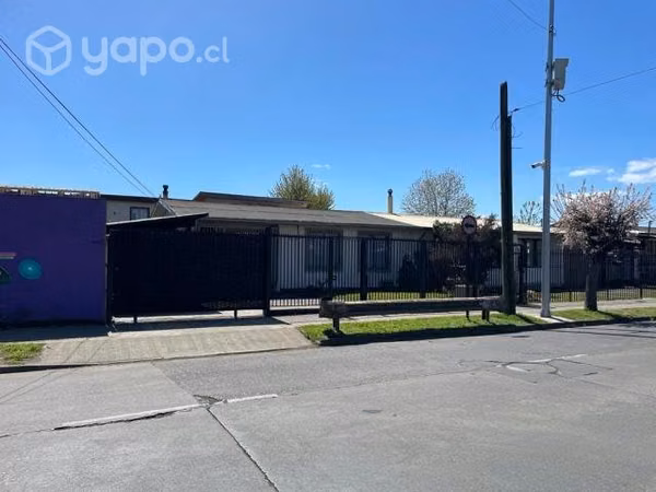 Casa 3D, 2 baños. Sector residencial,Temuco.-