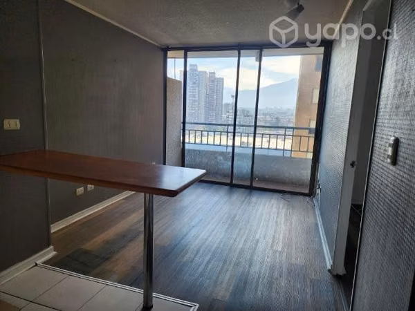 Arriendo Depto piso 12, 1 dormitorio 1 baño
