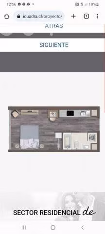 Arriendo departamento estudio