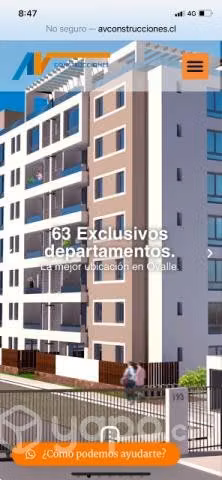 Arriendo depto Condominio Don Arturo