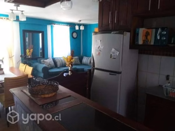 Arriendo departamento amoblado diario