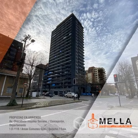 Arriendo departamento 1d1b, excelente ubicación