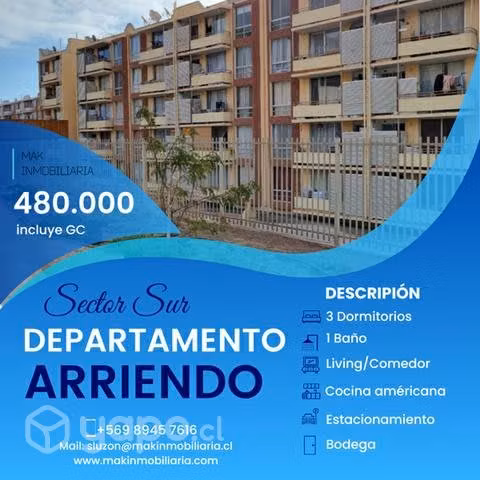 Arriendo Incluye el Gasto Común