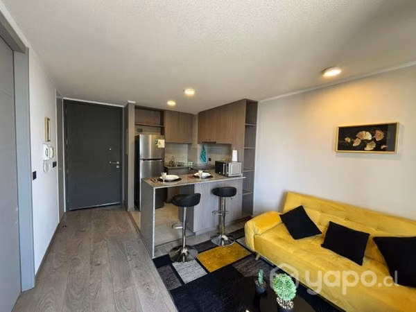 Arriendo depto 1 hab/ 1 baño , a pasos del metro m