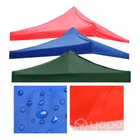 Lona de Toldo tela 420D Rojo