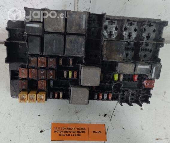 Caja C/Relay Fusible Motor (MBT3103) BT50 2.2 2020