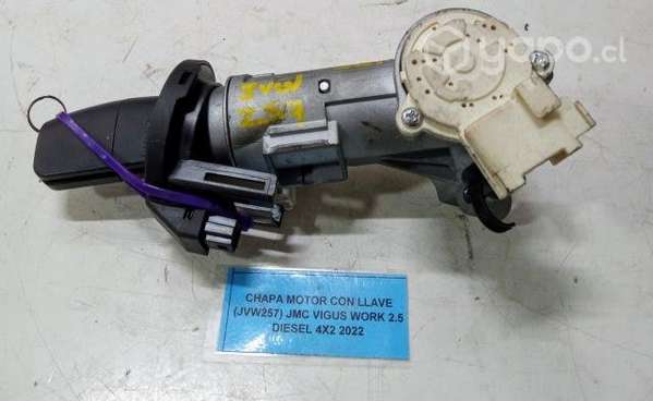 Chapa Motor Con Llave (JVW257) Jmc Vigus Work 2.5