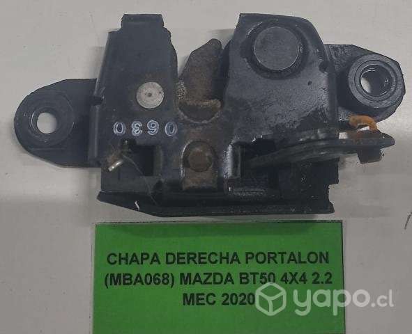 Chapa Derecha Portalon (MBA068) BT50 2.2 2020 Mec