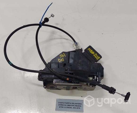 Chapa Puerta Del Der (MBD205) BT50 2.2 2019 dies