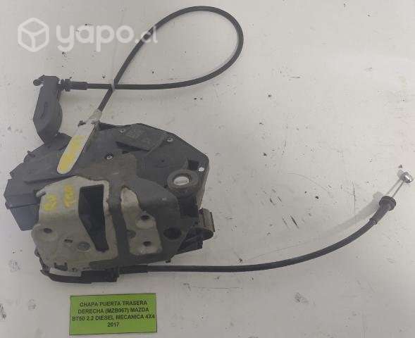 Chapa Puerta Tras Der (MZB067) BT50 2.2 2017 Mec