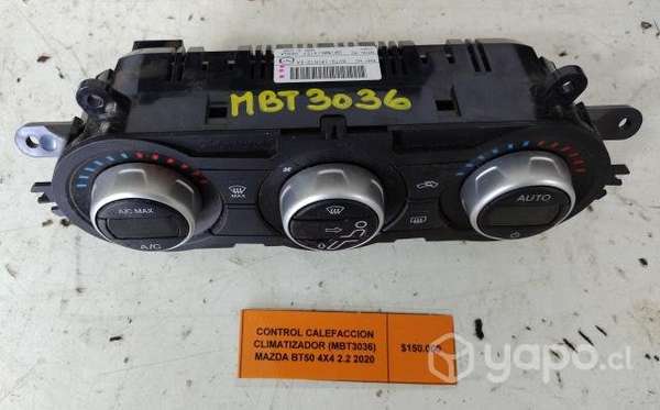 Control Calef Climatizador (MBT3036) BT50 4x4 2020