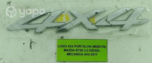 Logo 4x4 Portalon (MZB176) BT50 2.2 Diesel 2017