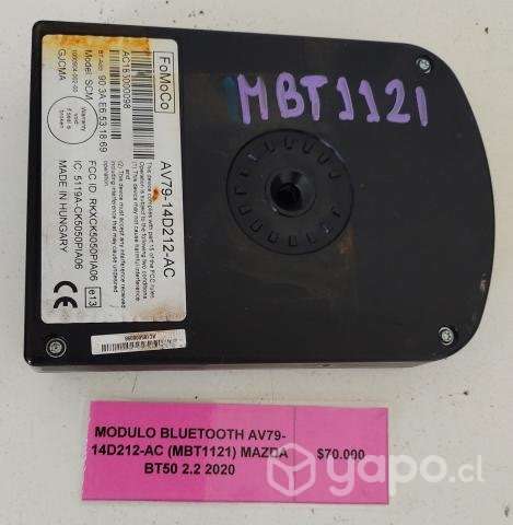 Modulo Bluetooth (MBT1121) Mazda BT50 2.2 2020