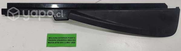 Moldura Exter pta tras izq (MBA183) BT50 2.2 2020