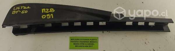 Moldura Exter pta tras izq (MZB051) BT50 2.2 2017