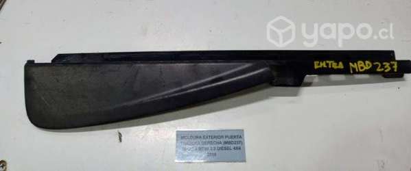 Moldura Exter pta tras der (MBD237) BT50 2.2 2019