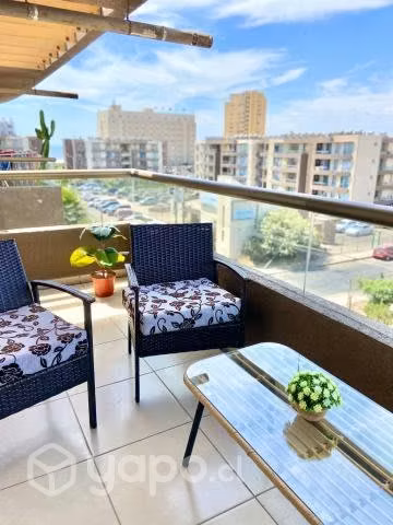 Arriendo depto amoblado sector playa chinchorro