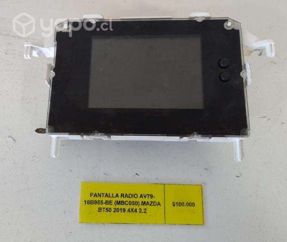 Pantalla Radio (MBC050) Mazda BT50 2019 2.2