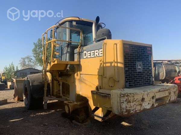 Cargador frontal Jhon Deere 724J, cabina impecable