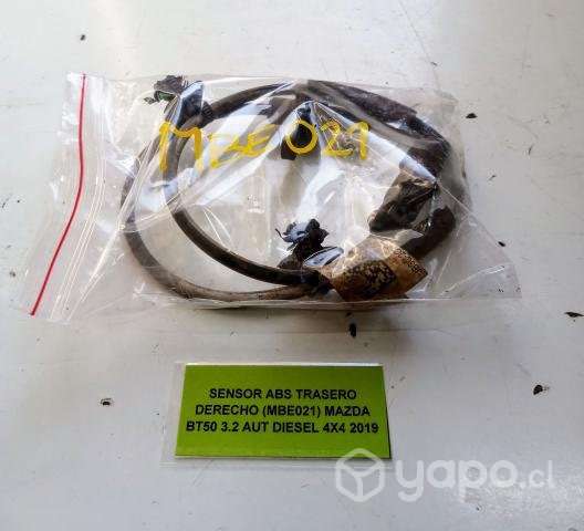Sensor ABS Tras Der (MBE021) Mazda BT50 3.2 2019