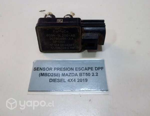 Sensor Presion Escape DPF (MBS258) Mazda BT50 2.2