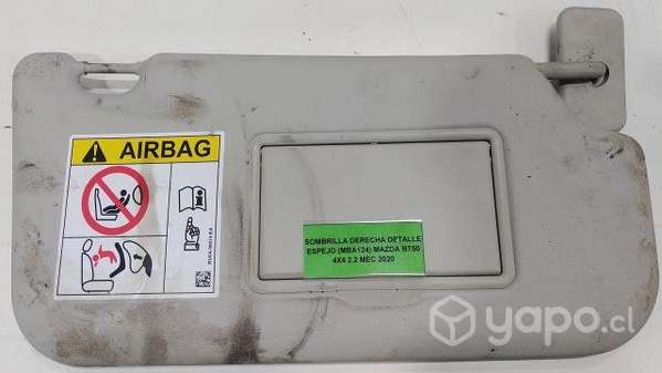 Sombrilla Derecha Det Espejo (MBA124) BT50 2020