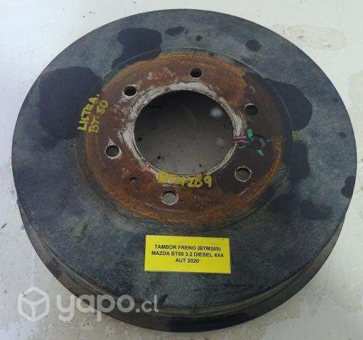 Tambor Freno (BTM289) BT50 3.2 Diesel 4x4 AUT 2020