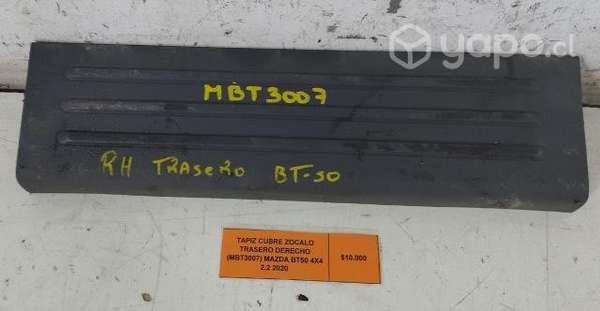 Tapiz CubreZocalo Tras Der (MBT3007) BT50 2.2 2020