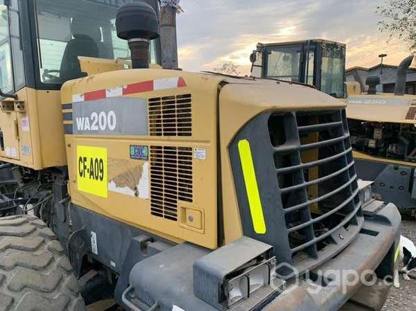 Cargador frontal WA200 komatsu motor diésel