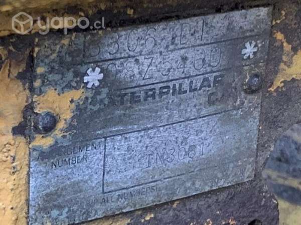 Buldozer D6 Caterpillar motor inyección directa
