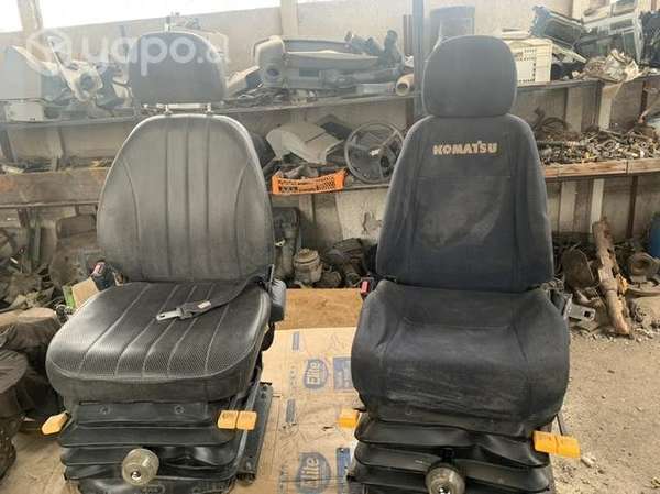 Asiento excavadora buen estado operacional