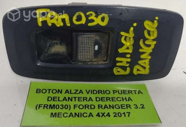 Boton Alza Vidrio Pta del der (FRM030) Ranger 2017