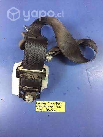 Cinturon de seguridad tra der Ford Ranger 2014 3.2