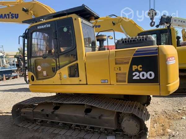 Excavadora PC200-8, vidrios de cabina originales