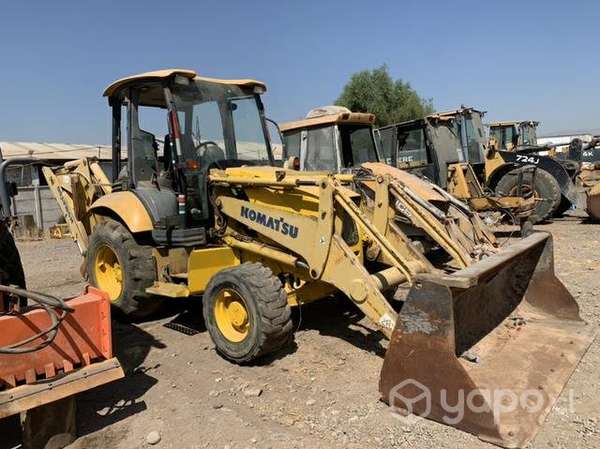 Retroexcavadora Komatsu WB146 2009