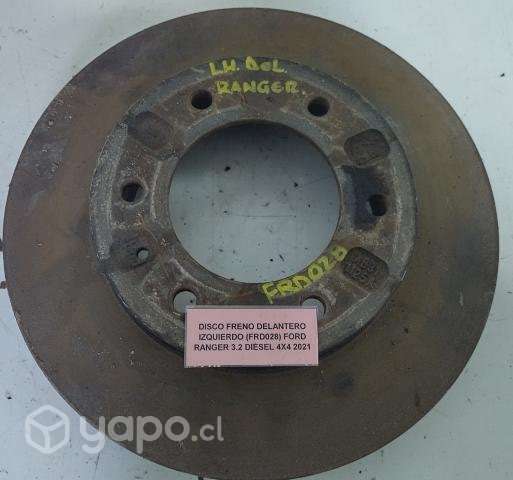 Disco Freno Del Izq (FRD028) Ford Ranger 2021 3.2