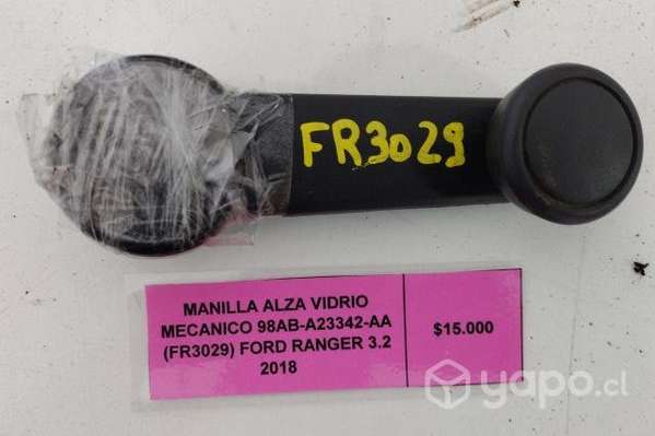 Manilla Alza Vidrio Mec (FR3029) Ford Ranger 2018