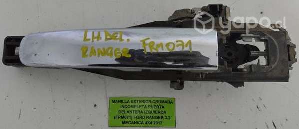 Manilla Exterior Crom pta del izq (FRM071) Ranger