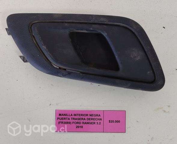 Manilla Inter Negra Pta tras der (FR3089) Ranger