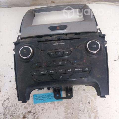 Moldura radio control calef y Hazard Ford Ranger